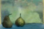 Dede Reed — Two Pears on Green